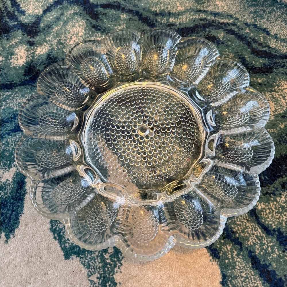 Clear Egg Dish